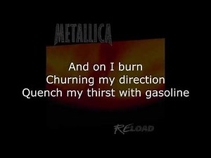 Metallica Fuel Lyrics HD