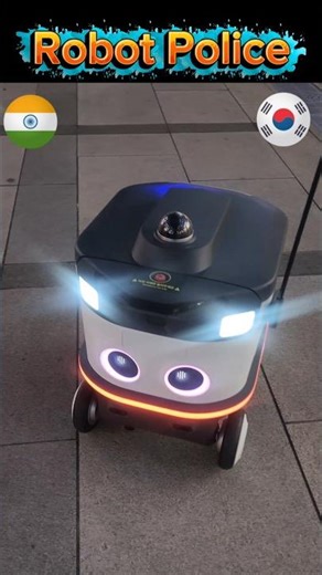 Ai Robot Police in Korea #ai #robot #korea