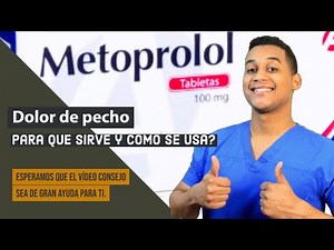 METOPROLOL What is it for, Dosage and How to take it 💊 Chest pain