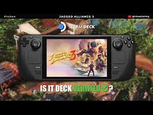 Steam Deck Verified? Yes It Does. | Jagged Alliance 3