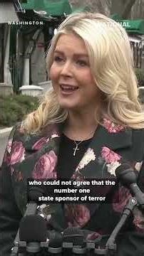 Leavitt calls out Kent's resignation letter over Iran