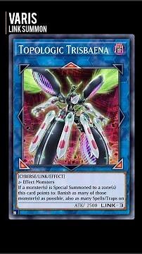 Yugioh Duel Links - Varis LINK summon Topologic Trisbaena
