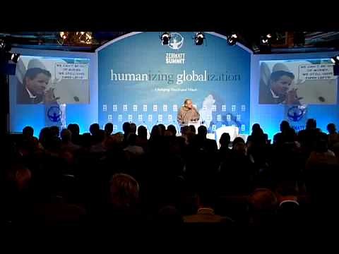 Father Nicolas Buttet LIVE - Time for a Paradigm Change - Zermatt Summit 2011