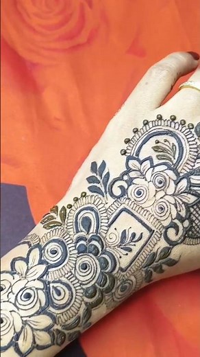 sun baliye sun baliye 🦋|elegant henna design| #easymehendi #mehndi #creativehenna #henna #hennastyle