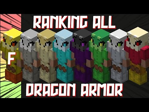 Ranking ALL Dragon Armor in Hypixel Skyblock !