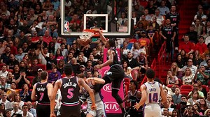 Bam! Adebayo's brilliant dunk!