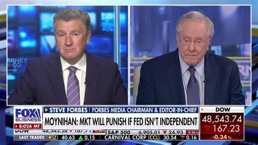 Steve Forbes poses 'real question' about Fed's operation