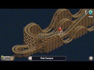 RCT Classic - How To Build Wooden Rollercoasters (For Beginners)