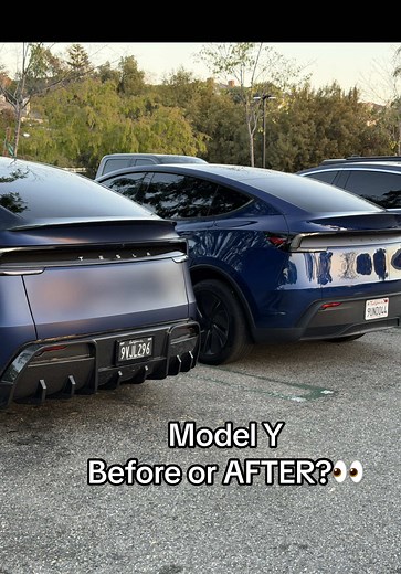 Model Y Transformation: Before or After? 😳⚡️