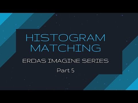 Histogram Matching Image Enhancement Technique | Erdas Imagine