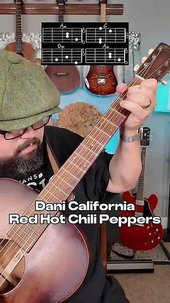 Dani California Guitar Tutorial! #shorts #guitar #guitarra #music #musica #youtubeshorts