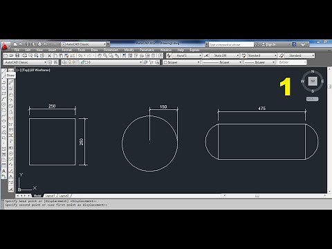 Autocad tutorial untuk pemula ( Belajar Autocad ) PART 1