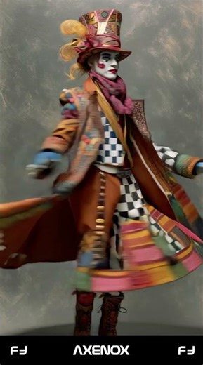 Axenox – Blade of the Neon Circus #shorts