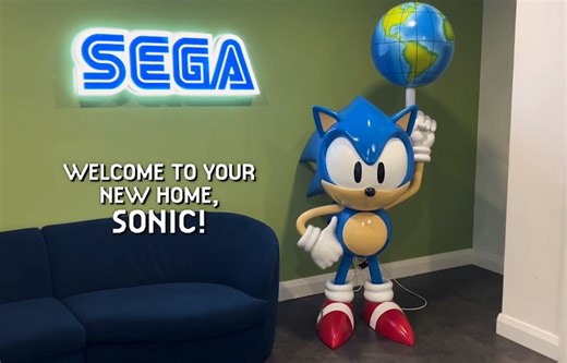 Lost SEGA WORLD Sonic statue discovered, will make an appearance at Gamescom 2023