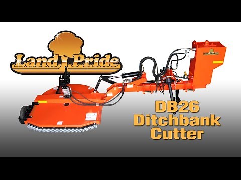 Land Pride DB26 Series Ditch Bank Cutter