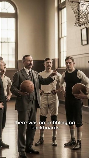 The First Basketball Game Ever Played