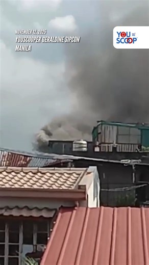 PANOORIN: Nakuhanan ni YouScooper Geraldine Sipcon ang sunog sa bahagi ng residential area sa Punta, Sta. Ana, Maynila pasado alas-9 ng umaga ngayong Miyerkoles, November 12, 2025. As of 10:33 AM nitong umaga ay idineklara nang fire out ang sunog na umabot sa ikalawang alarma. #YouScoop YouScooper Geraldine Sipcon | GMA News