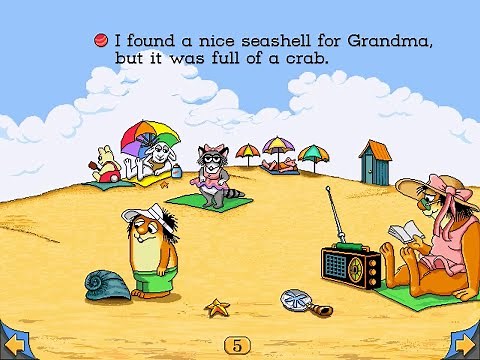 Living Books: Just Grandma & Me Gameplay