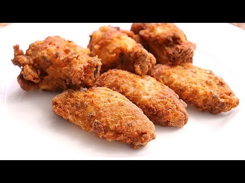 Super Crispy and Delicious Fried Chicken Wings