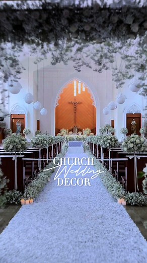 Church Wedding Decoration Inspiration | Beautiful Church Decor Ideas