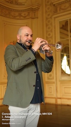CSO Principal Trumpet Esteban Batallán Cons performs an excerpt from Michael Haydn's Trumpet Concerto in D Major — one of two concertos he will play in his highly-anticipated solo debut with the Orchestra led by Riccardo Muti June 12-14. Along with the M. Haydn, Batallán will present Telemann's brilliant Trumpet Concerto in D Major. Get tickets → cso.org/24546 | Chicago Symphony Orchestra