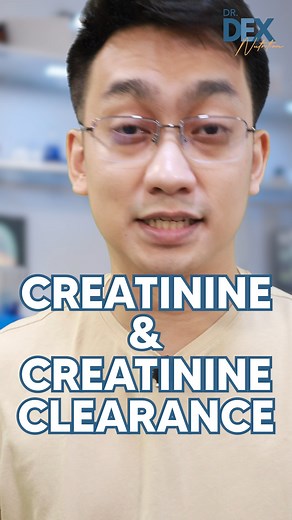 121K views · 6K reactions | Creatinine at creatinine clearance #creatinine #creatinineclearance #labworks #health #nutrition | Dr. Dex Macalintal | Facebook