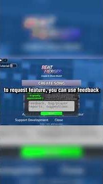 How to have your songs featured in BeatMerger (popularity warning) #roblox #beatmerger #music