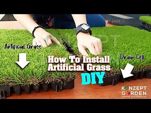How to install Synthetic Artificial Grass yourself? DIY Installation