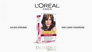 162K views · 1.4K reactions | Seeing grays? Get SALON INSPIRED hair color with L'Oreal Paris Excellence Crème. Made with triple care formula, get 100% gray coverage for a rich radiant color! | L'Oréal Paris | Facebook