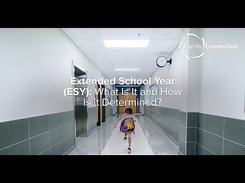 Extended School Year (ESY): What Is It and How Is It Determined?