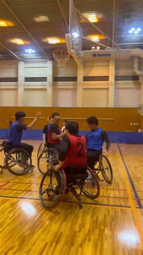 ♿️🏀フォースタート サカイサンズ 車いすバスケ体験 運動療育スタッフ・スポーツ施設スタッフさんに バスケ経験者でもシュートは難しい？！#フォースタート #サカイサンズ#共生社会