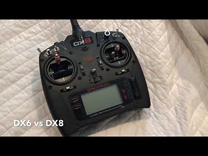 Spektrum DX6 vs DX8, DX8e