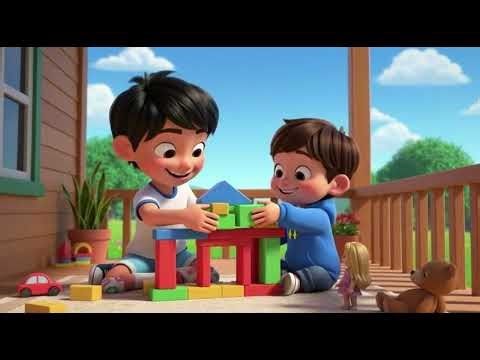 Kids Block Building Play Script | Teamwork & Creative Play for Children