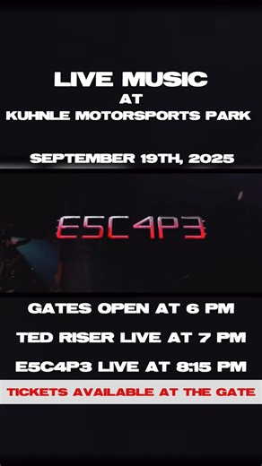 E5C4P3 - Journey Tribute Band LIVE at Kuhnle Motorsports Park tomorrow, Sept 19th! #music #clevelandmusic #clevelandconcerts #ohioconcerts #journeycleveland #journeytributeband | Kuhnle Motorsports Park