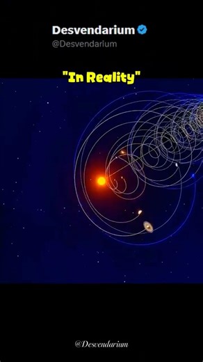 This Is How Planets REALLY Orbit the Sun 🚀🌌| #shorts