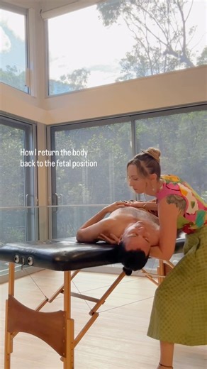 Returning the body back to the fetal position - Temple Style Ka Huna Bodywork