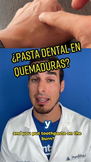 ¿PASTA DENTAL o DENTÍFRICO para QUEMADURAS? - Remedio casero para quemadura ¿Funciona? —————————————— TOOTHPASTE for BURNS? - Home remedy for burns. Does it work? #dentalk #dentista #dental #dentifrico #pastadental #pastadedientes #quemadura #toothpaste #burn #homeremedy #remediocasero #dolor #salud #drpardinaslopez #fyp