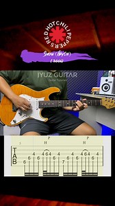 Red Hot Chili Peppers - Snow (Hey Oh) #guitarchord #guitartab #guitartutorial #guitarlesson | Iyuz guitar