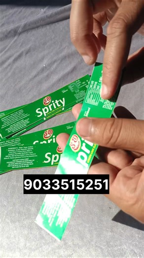 Label Sprite Bottle #sticker #sprite
