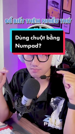 Làm thế nào để điều khiển chuột bằng bàn phím??