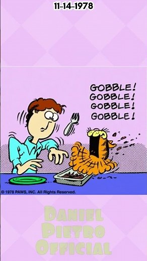 Garfield Narrated 46 - Lasagna eating
