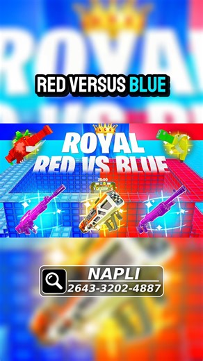 New Weapon powers in new red vs blue 👑 map code : 2643-3202-4887