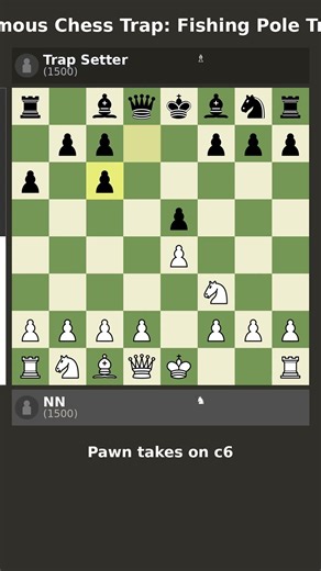 The Fishing Pole Trap: Bishop Sacrifice CHECKMATE! ♟️🔥