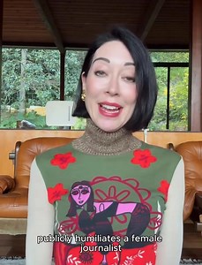 #MorningVibe from a favorite, iambossofficial (IG). Lesson 13 of “Bossi’s Finishing School for Difficult Women” is here to show you how to respond while the men in the room quietly cosplay as decorative houseplants. Hydrate your rage! Class is in session! | DemCast USA