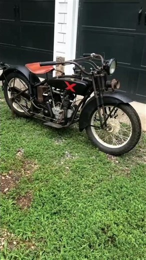 1928 Excelsior Super-X Motorcycle Walkaround | Rare Antique Vintage Bike