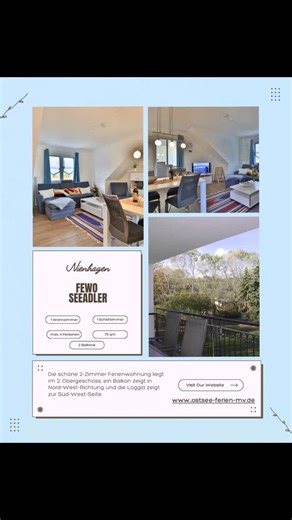 Klaus Dieter Bartsch on Instagram: "Diese schöne Wohnung hat noch freie Zeiten. Verbring einen zauberhaften Urlaub mit deinem Hund 🦮 ab 55€ pro Nacht und bei Buchung von 8 Nächten zahlt ihr nur 7 Nächte! Was braucht man mehr, um richtig auszuspannen???? #ferienwohnung #ostseeliebe #nienhagen"