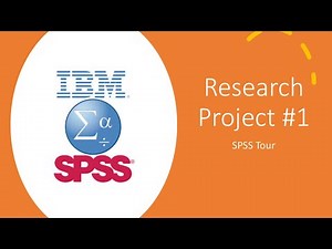 Research Methods, Project #1 SPSS guide