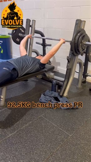 Josh finally cracked the bench press wall last night. Not because he...