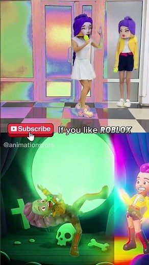 BATTLE SING FAKE RUMI VS ZOMBIE RUMI #roblox #amazingroblox #kpopedit #robloxshorts #funny #memes