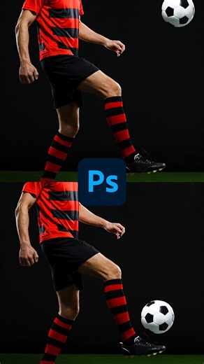 Photoshop Object Manipulation | تحريك عنصر في الصورة بالفوتوشوب #photoshop #ramy_design